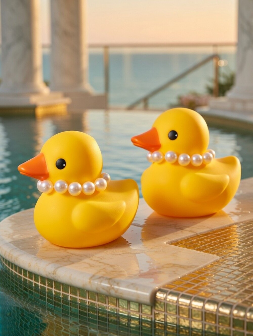 MODCLOTH CLASSY DUCKY STUD EARRINGS